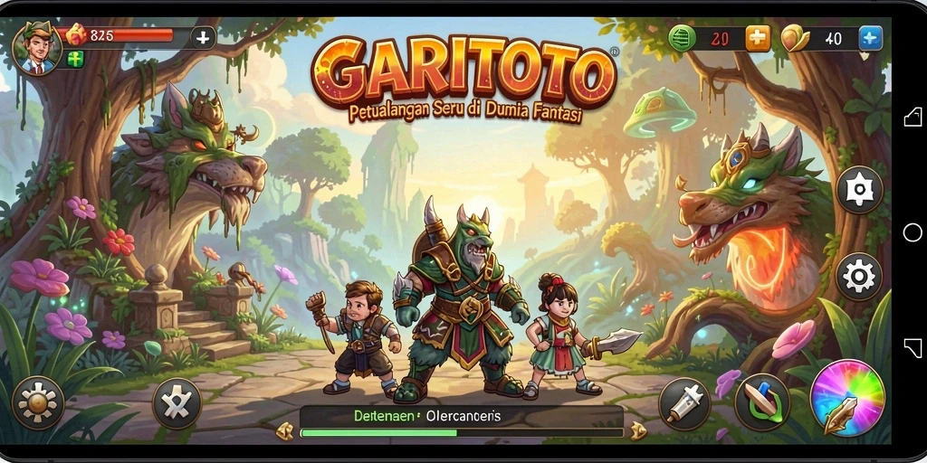 Screenshot GARITOTO menampilkan aksi seru dalam dunia RPG yang menarik.