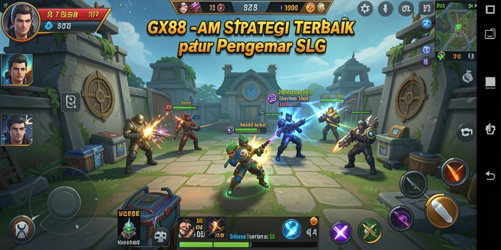 Tampilan gameplay GX88 yang seru dan strategis.