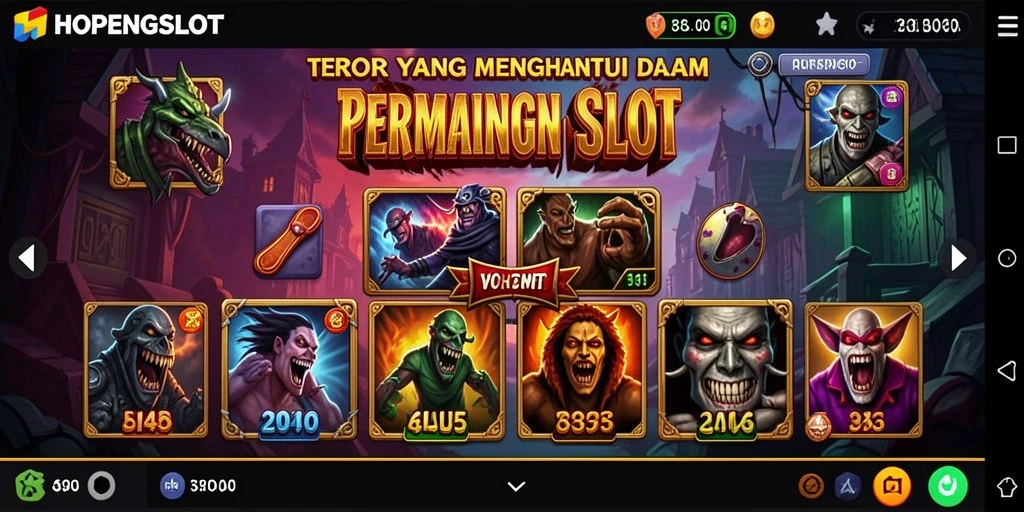Gameplay mencekam dengan suasana horor yang intens.