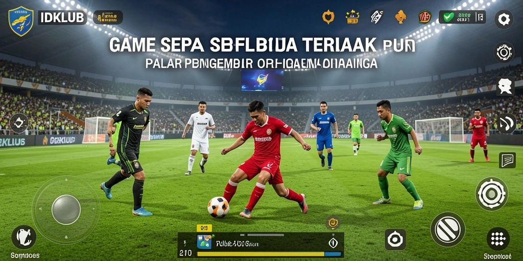 Tampilan gameplay yang mendebarkan dalam IDKLUB
