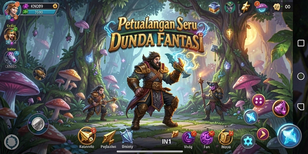 Tampilan gameplay KNO89 dengan eksplorasi mendebarkan.