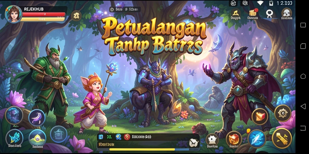 Tampilan gameplay REJEKIHUB yang menakjubkan dalam petualangan seru.