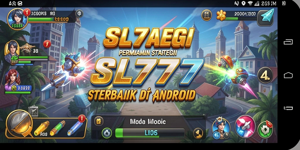 Tangkapan layar gameplay SL777 dengan aksi strategi yang intens.