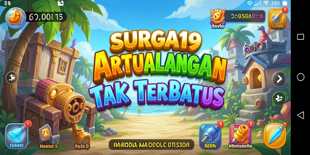 Tampilan gameplay SURGA19 yang seru dan interaktif saat dimainkan.