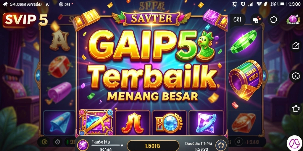 Screenshot utama SVIP5 menampilkan gameplay slot yang seru dan menghibur.