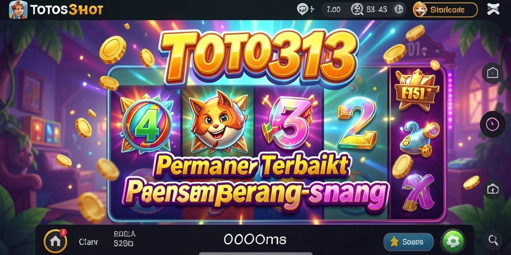 Tampilan menarik dari permainan slot TOTO313 dengan grafis yang memukau.