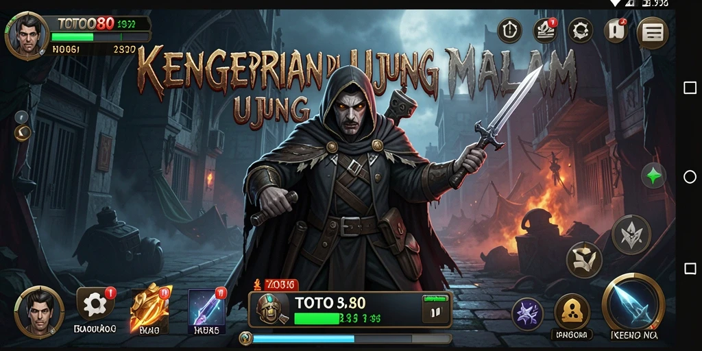 Screenshot menampilkan suasana mencekam dalam game TOTO80.